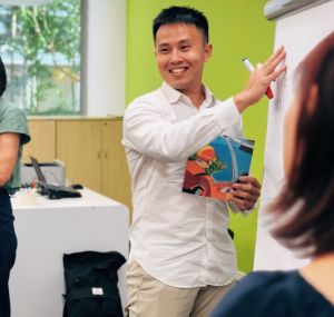 ThinkPlace designer Calvin Tan is part of our education offering in Singapore